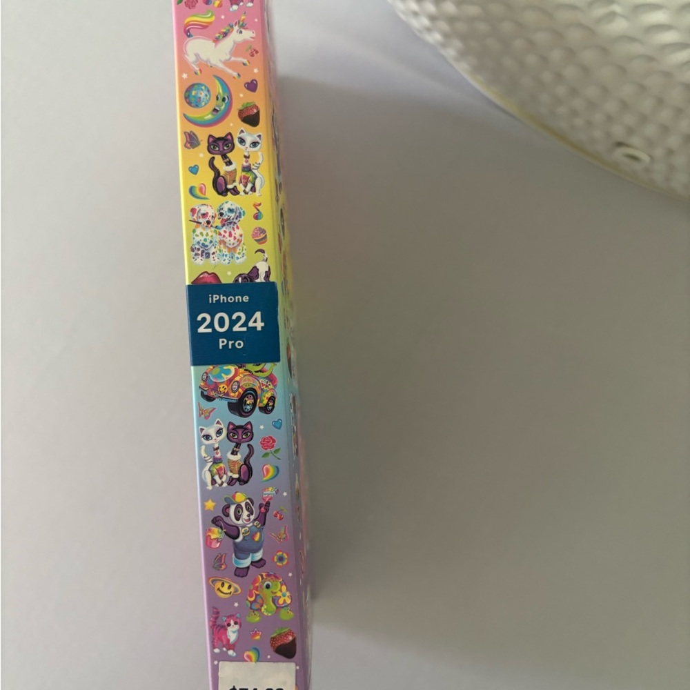 Casetify Lisa Frank iPhone 2024 Pro iPhone 16 Pro Case - Rainbow Multicolor - Picture 4 of 4